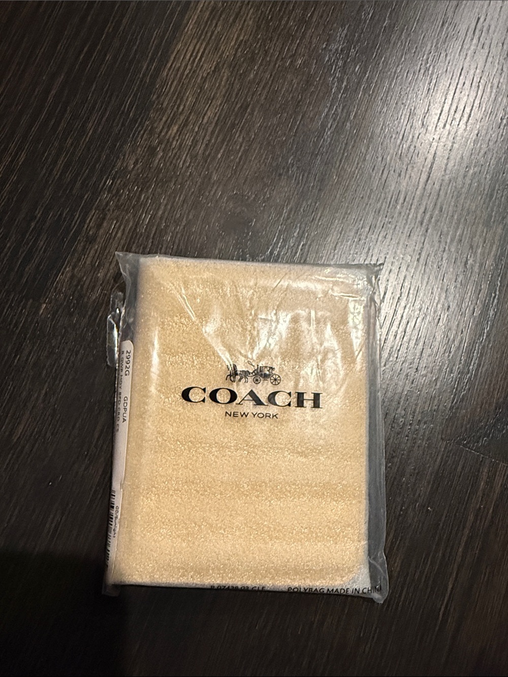 Coach wallet ID face